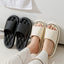 Non-Slip Bathroom Slippers with Thick Sole for Home Comfort