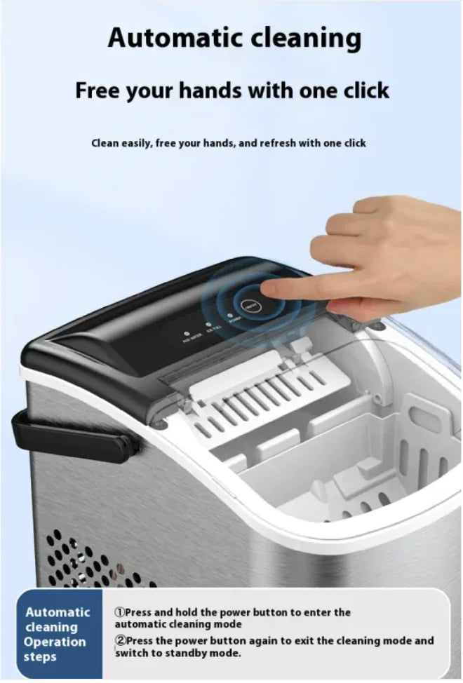 Compact Home Ice Maker for Effortless Entertaining