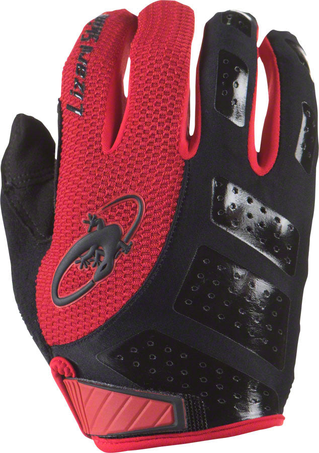Guantes Lizard Skins Monitor SL - Negro Azabache/Rojo Carmesí Talla Mediana