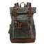 Muchuan Canvas Outdoor Waterproof Travel Backpack