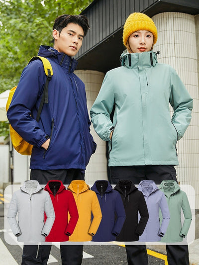 Premium Waterproof Fleece Lined Shell Jacket Set