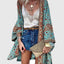 Cárdigan de Manga Larga Batwing de Moda Casual para Mujeres
