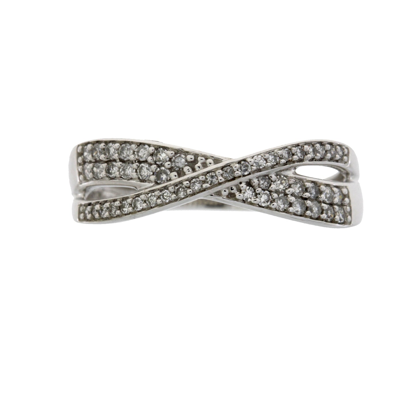 Natural .25ct Diamond Ring in 10KT White Gold