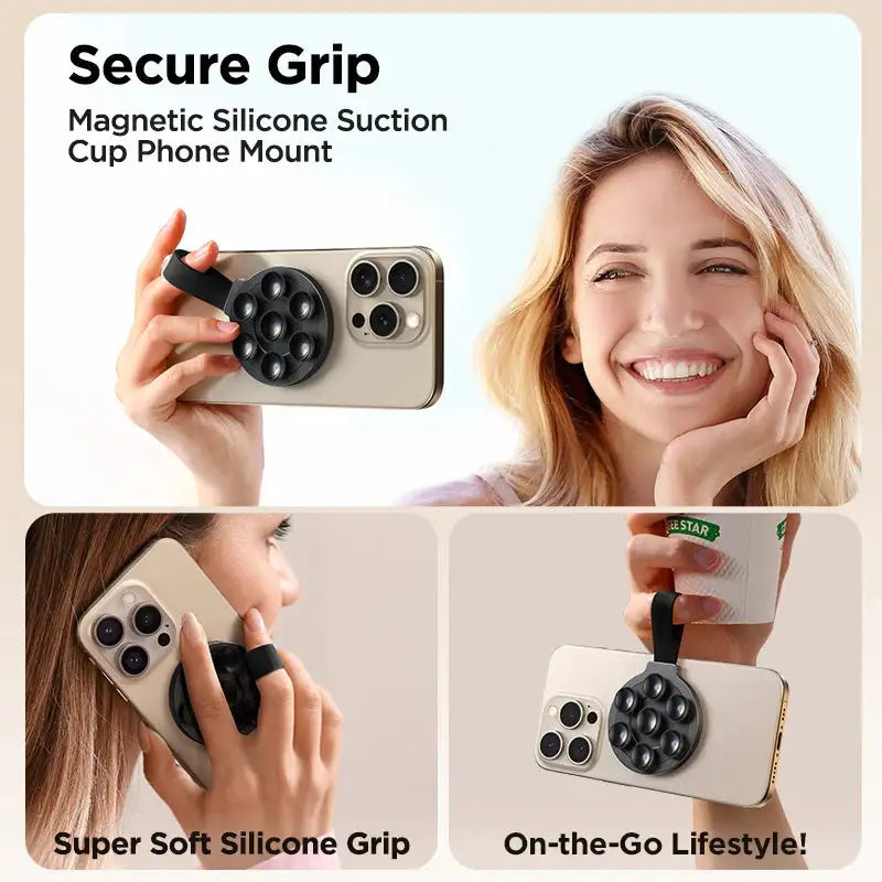 Support de téléphone à ventouse magnétique Joyroom pour iPhone 15 Pro