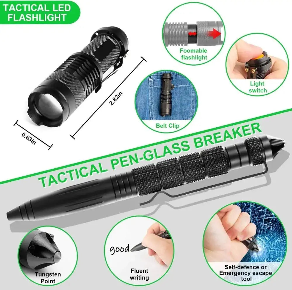 Kit de Supervivencia Premium para Aventuras al Aire Libre