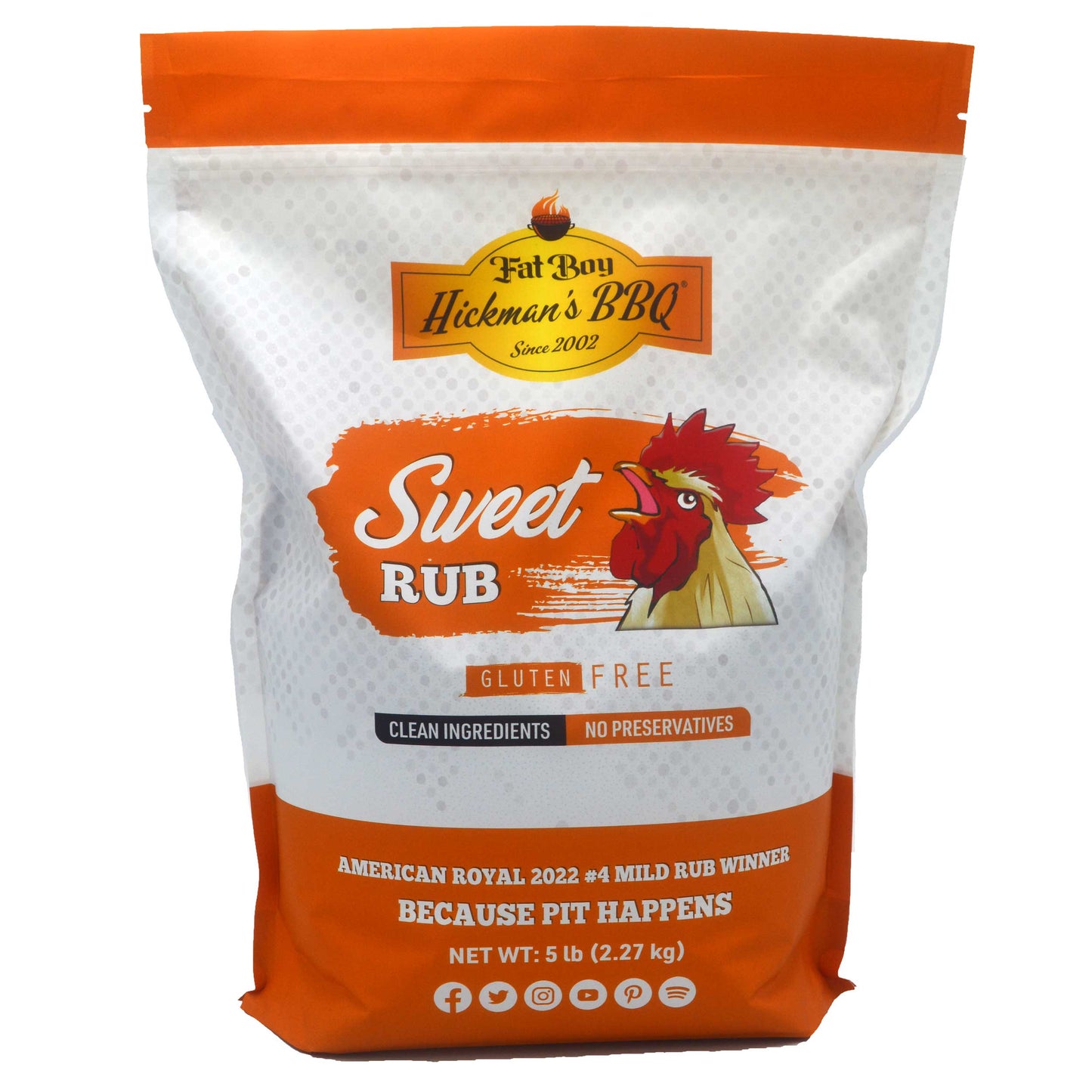 Sweet Natural Gluten Free BBQ Rub - 5 lb