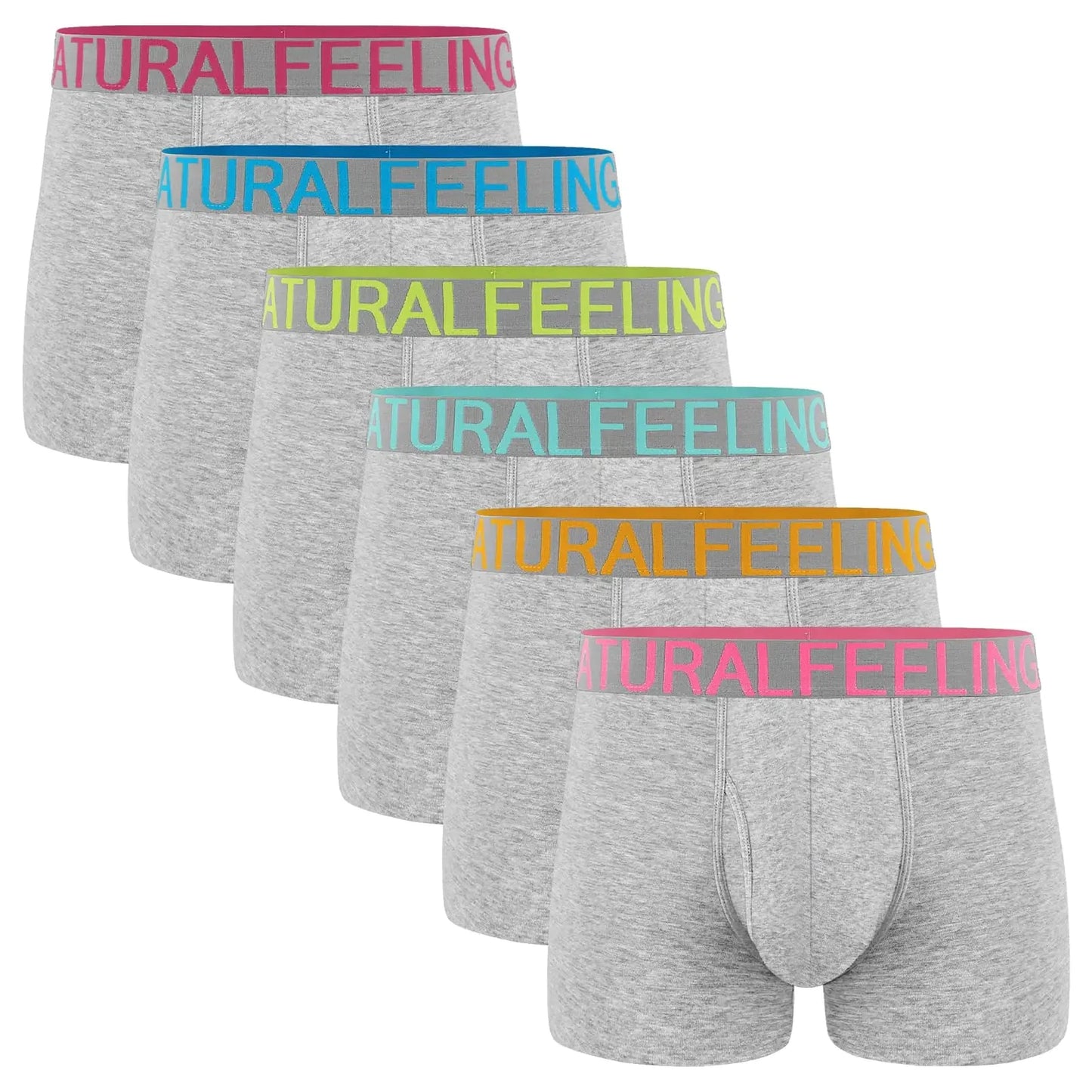 Caleçons en coton pour hommes 5Mayi - Pack de 6, XX-Large