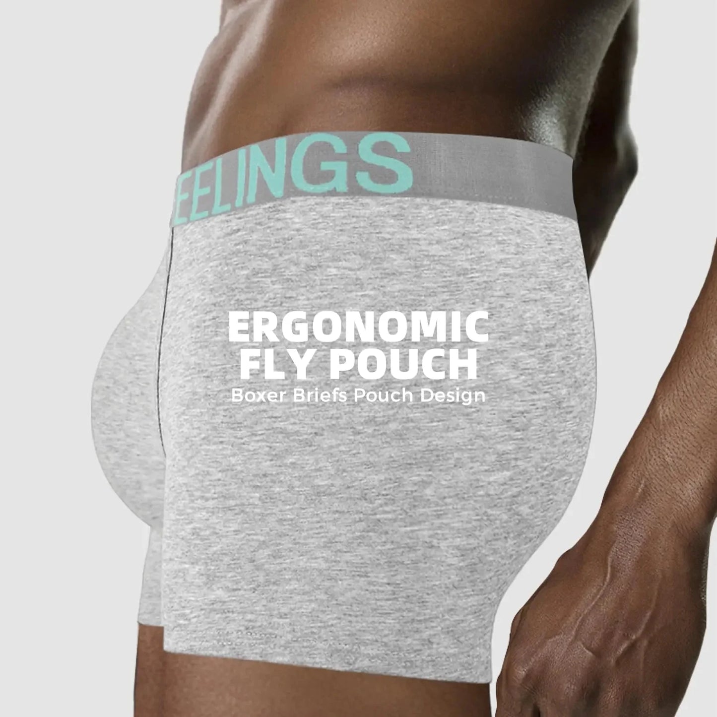 Caleçons en coton pour hommes 5Mayi - Pack de 6, XX-Large