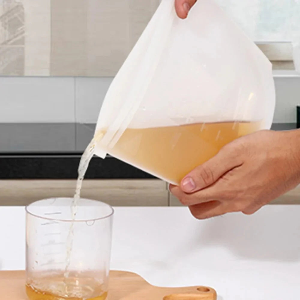 Bolsas de Almacenamiento de Alimentos de Silicona Premium