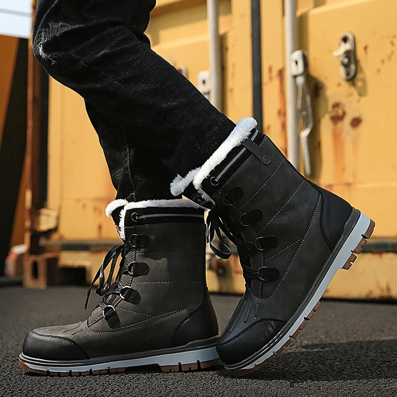 Men's Premium Winter Boots for Rugged Comfort