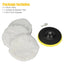 Kit de 5PCS de disques en laine de polissage de 6"