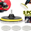 Kit de 5PCS de disques en laine de polissage de 6"