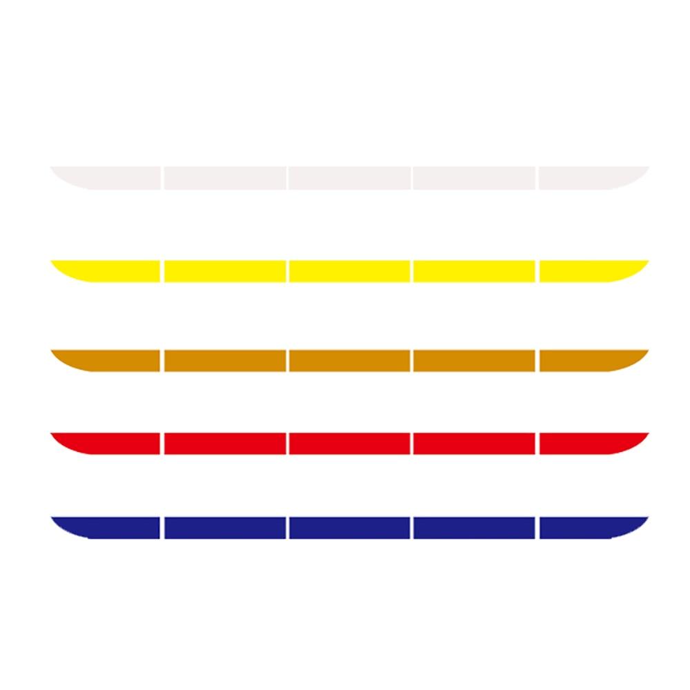 5pcs Car Reflective Sticker Set for Enhanced Night Visibility