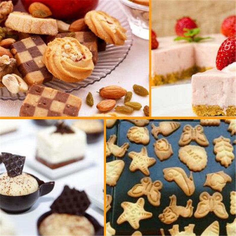 Juego de 5 Cortadores de Galletas en Forma de Corazón para Hornear