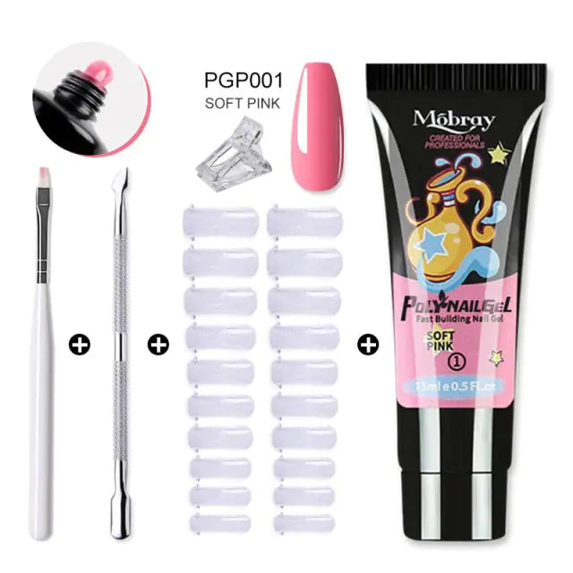 Nail Quick Building Crystal Gel - Premium Nail Art Solution