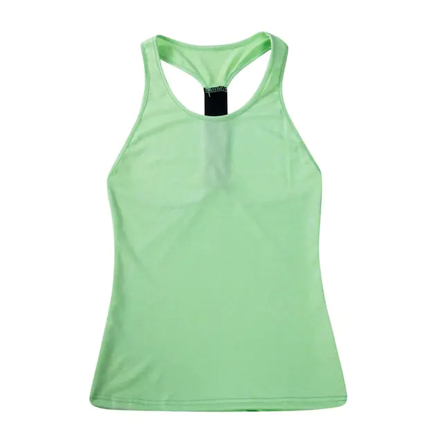 Camisetas de Yoga Sin Mangas para Mujeres Casual