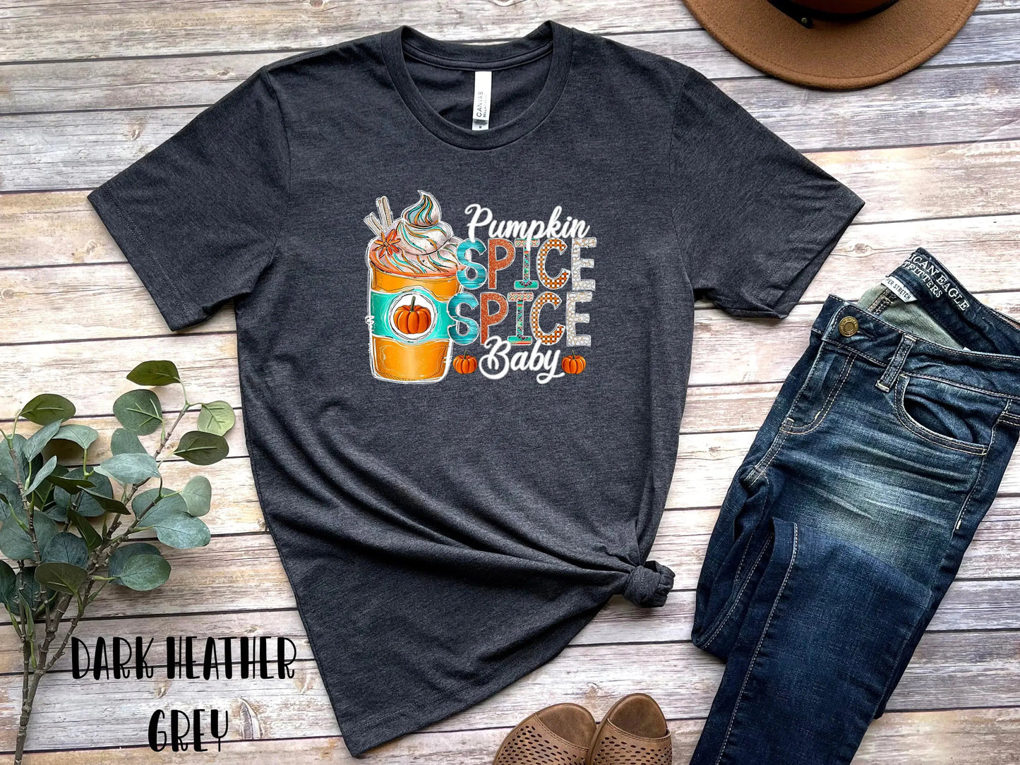 Pumpkin Spice Baby T-Shirt for Thanksgiving