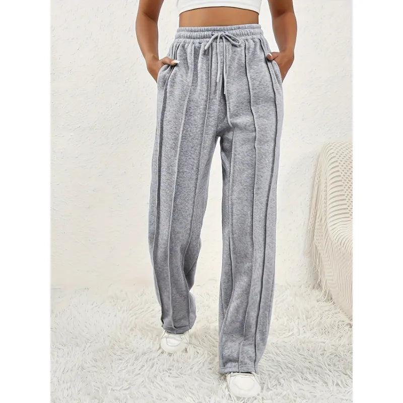 Premium Wide Leg Loose Sweatpants