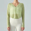 V-Neck Long Sleeve Yoga Top for Active Comfort