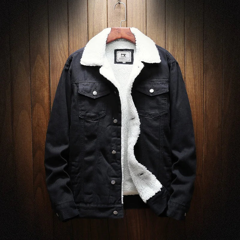 Winter-Ready Plus-Size Trucker Jacket