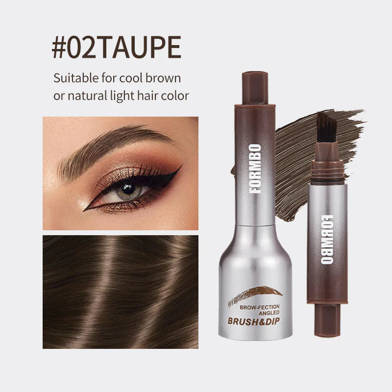3D Eyebrow Brush with Pressing Head Eyebrow Cream