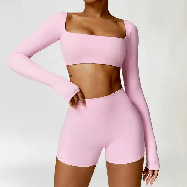 Conjunto de Yoga para Mujeres de 2 Piezas Premium