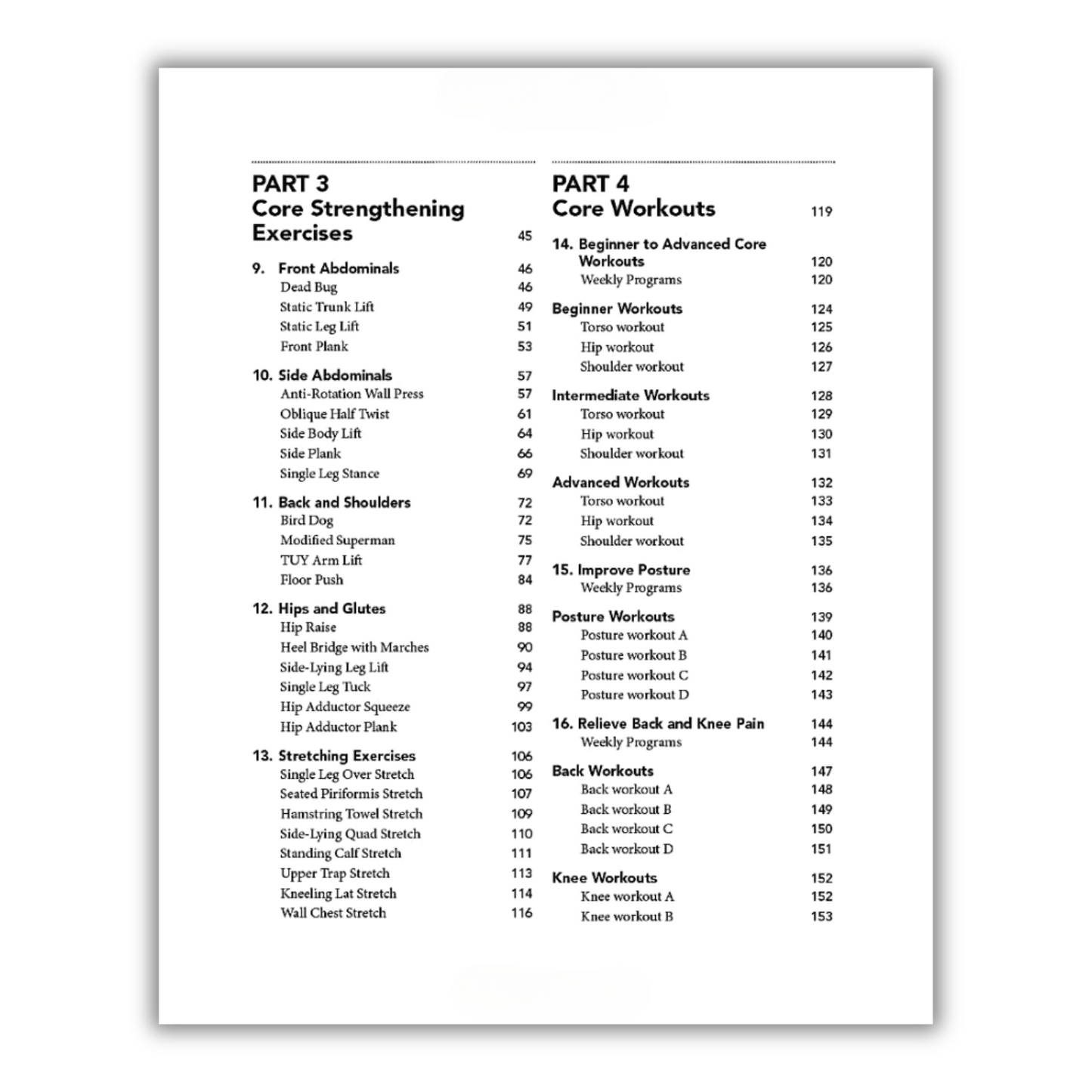 6-Minute Core Strength: Simple Core Exercises to Improve Posture, Build Balance, and Relieve Back Pain(Spiral Bound) - Korvel