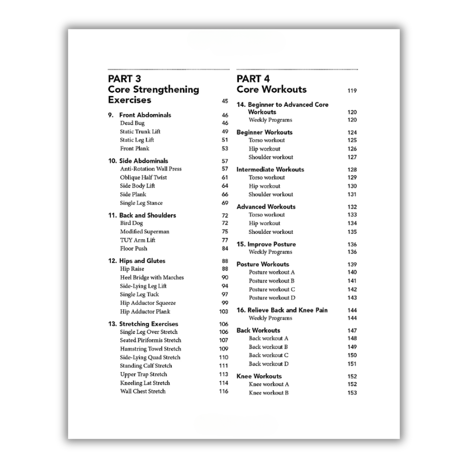 6-Minute Core Strength: Simple Core Exercises to Improve Posture, Build Balance, and Relieve Back Pain(Spiral Bound) - Korvel