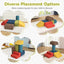 6-Piece Baby Climbing Blocks - Multicolor Foam Set