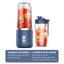 6-Blade Portable Juicer Blender for Fresh Smoothies