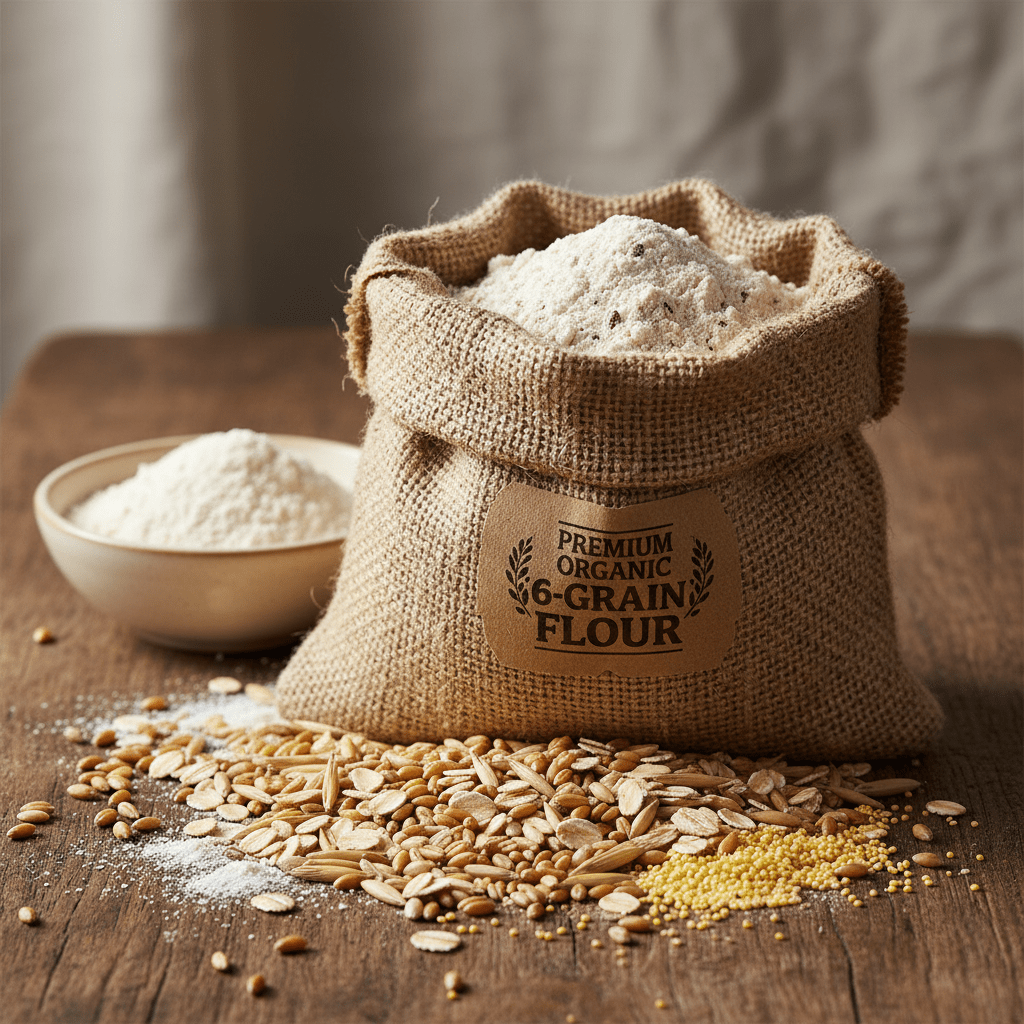 Organic 6-Grain Flour Blend