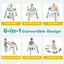 6-in-1 Baby Activity Center Jumper & Toddler Table