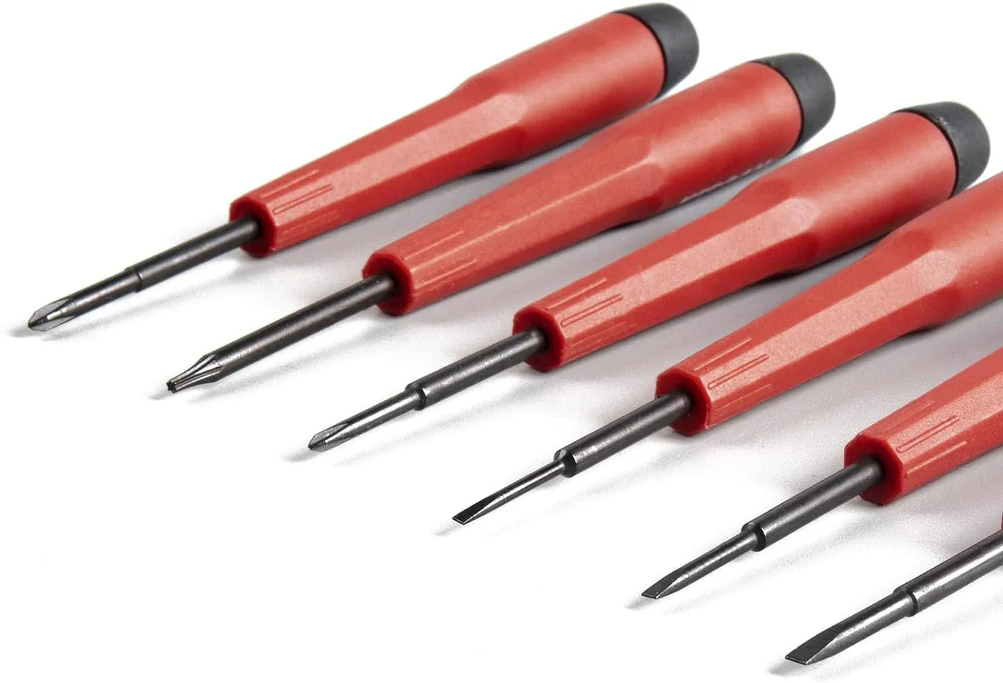 Set de 6 tournevis de précision pour la réparation de lunettes et d'ordinateurs