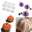 6-Cavity Pumpkin Silicone Cake Mold for Baking and Decorating