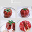 6-Cavity Pumpkin Silicone Cake Mold for Baking and Decorating