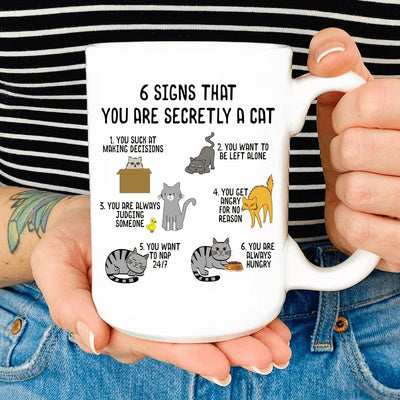 6 señales de que eres un gato en secreto