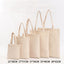 6 Sizes Shopper Tote Canvas Bag Reusable Shopping Bag Eco-friendly Cloth Bags Foldable Pouch Grocery Packages Shoulder Handbag - Korvel