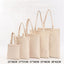 6 Sizes Shopper Tote Canvas Bag Reusable Shopping Bag Eco-friendly Cloth Bags Foldable Pouch Grocery Packages Shoulder Handbag - Korvel