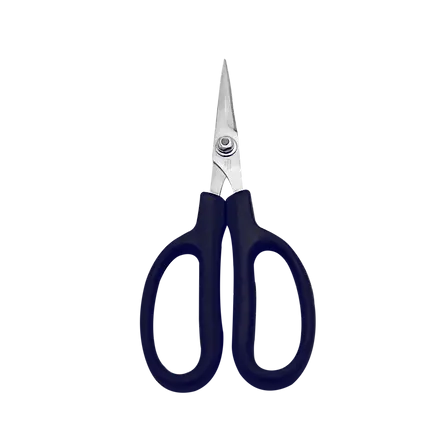 Tijeras de borde de afeitar con mango cómodo de 6.5"