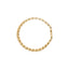Bracelet en or jaune 10K avec diamants en forme de X