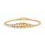 Pulsera de Diamantes de Oro Amarillo de 10K - 7"