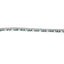 14K White Gold Diamond Martini Set Tennis Bracelet - 7 Inches
