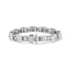 14K White Gold Princess Cut Diamond Tennis Bracelet - 5.0 Cttw