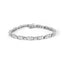 Pulsera de tenis de diamantes de oro blanco de 14K - 2.0 Cttw