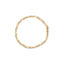 10k Yellow Gold Plated Sterling Silver Diamond Link Bracelet