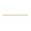 10k Yellow Gold Plated Sterling Silver Diamond Link Bracelet