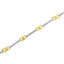 Bracelet en or jaune 10K avec diamants de 1,00 cttw