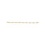 Bracelet en or jaune 10K avec diamants taille ronde de 1,00 Cttw en spirale