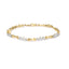 Pulsera Conjunto Milagro de Diamantes de Oro de 10k - 7.75 Pulgadas