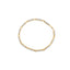 Pulsera de eslabones de diamantes de 10k de oro amarillo de 1.00 Cttw - 7.25 pulgadas